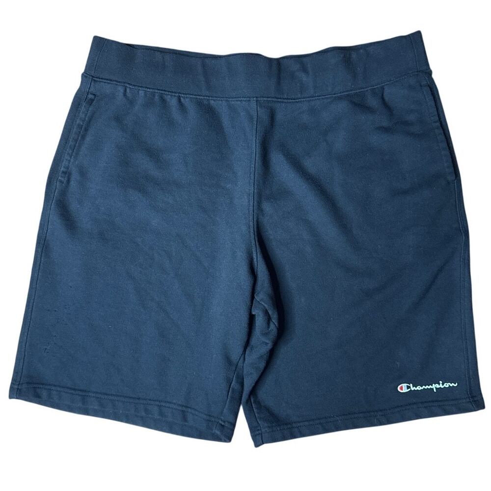 Unisex Champion Sweat Shorts Shorts Size XXL in Black